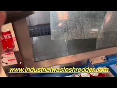 Coke plastic bottle double shaft shredder