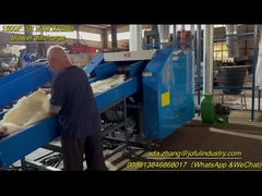 1600F leather and fur integrated double blower discharge