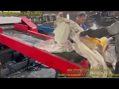 1600F woven bag cutting