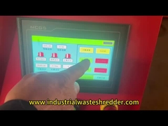 CNC guillotine cutter for cutting polyester sliver 5mm