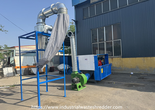 Latest company news about Model 1200F With Blower dischanrge system For Mexico Stretch Films Crush,Stretched plastic films shredder