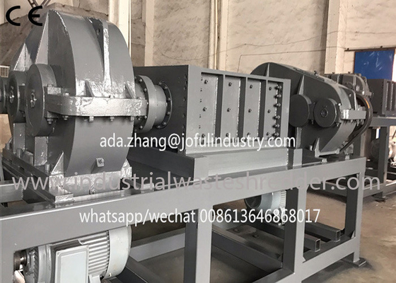 Good price Industrial Double Shaft Shredder Machine For Waste Mattress / Rubber Foam online