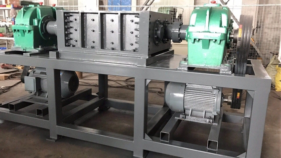 Good price Cow Bones Animal Shredder Machine Double Shaft With Customized Capacity online