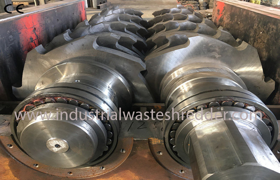 Good price Waste Scrap Metal Shredder Machine Double Shaft Steel Blade For Metal Shavings online
