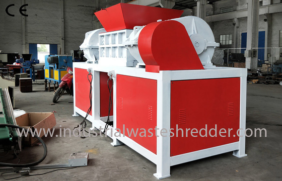 Wood Window Frame Industrial Waste Shredder With Magnetic Separation System