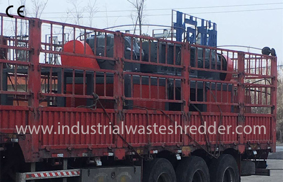 Good price High Torque Industrial Waste Shredder Small Noise Stable Performance online