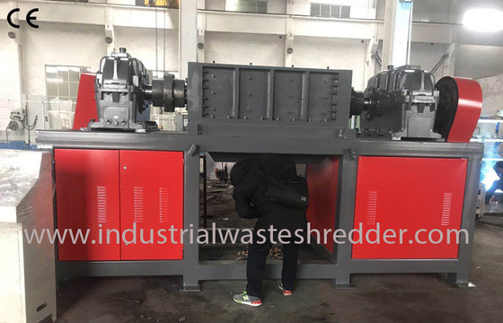 IBC Plastic Drum Shredder , Shredder Machine For Municipal Solid Waste