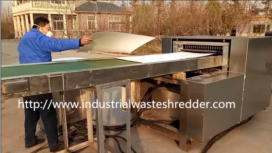 Good price Scrap Wood Pulp Cardboard Crushing Machine , Filter Paper Cardboard Box Crusher online