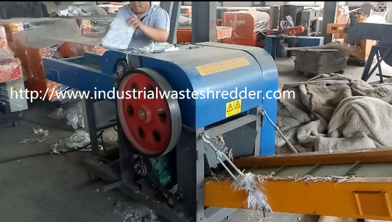 Good price 5.5KW Industrial Scrap Cardboard Shredding Machines For Animal Bedding online