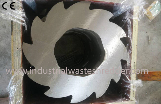 Good price PET Bottle Shredder Machine Parts , Replacement Shredder Blades Smooth Cutting online