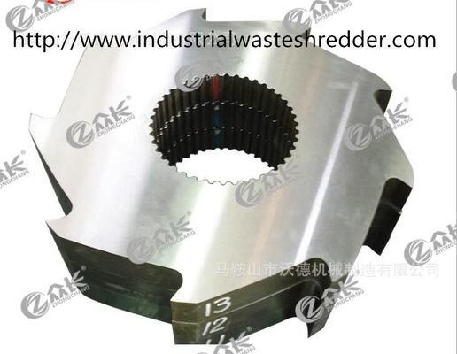 Good price Durable Plastic Shredder Replacement Parts , Good Toughness Plastic Shredder Blades online