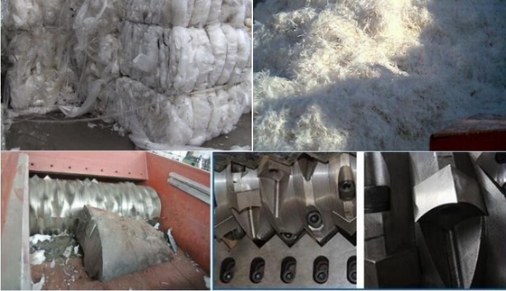 Good price Film Scrap Agricultural Shredder Machine , Single Shaft Agricultural Waste Shredder online