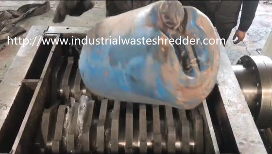 High Strength Heavy Duty Plastic Shredder , HDPE Plastic Scrap Shredder