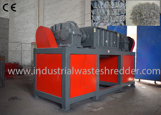 Good price Scrap Milk Box Double Shaft Shredder Auto Reverse Switch High Strength Good Toughness online