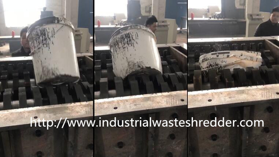 Good price Durable Plastic Bucket Shredder , Waste Barrel Large Car Shredding Machine online