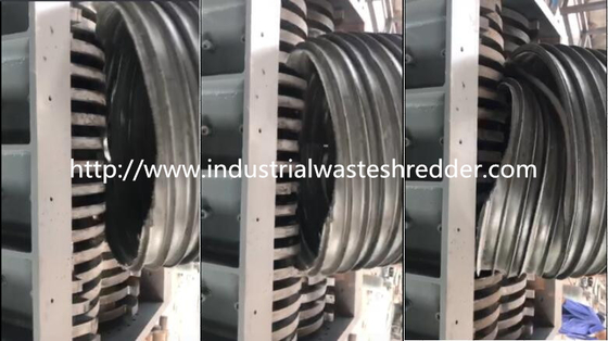 Good price High Strength Steel Drum Shredder , Scrap HDPE Plastic Drum Shredder online