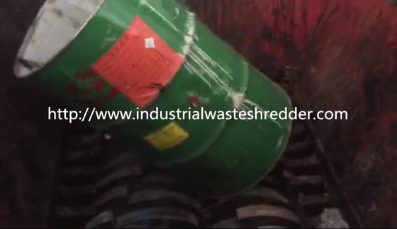 Good price Scrap Large Drum Shredder Machine Double Shaft With Variable Dimension online