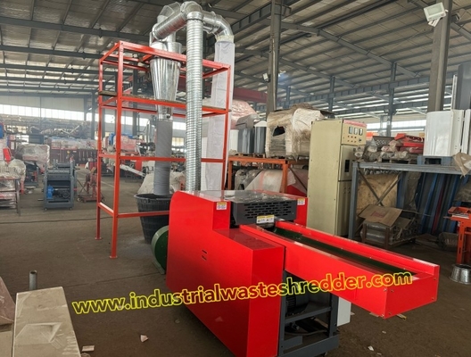 Good price 800F Fiberglass Mesh Crusher Hdpe Net Shredder Machine Energy Saving Wearing Resistant Blade 7.5KW Cutting Motor online