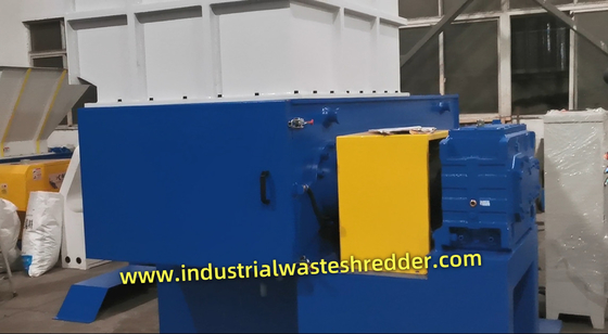 Good price Blow molding scraps single shaft shredder machine 55KW, hdpe hollow plastic shredder machine,hard plastic edges crusher machine  with CE online