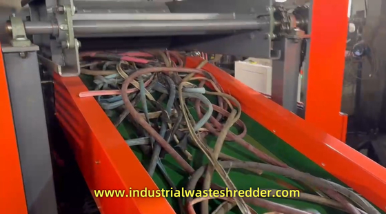 Good price Soft Cable Sheath Shredder Insulation Tube Crusher High Strength Alloy Tool Steel Large Capacity online
