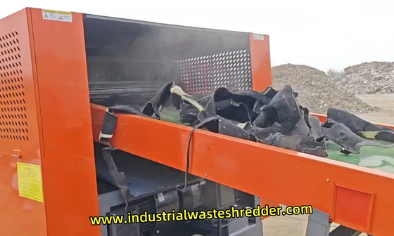 Good price Car Interior Waste Grinder Fabric Carpet Roof Leather Crusher Customized Capacity And Discharge Size online