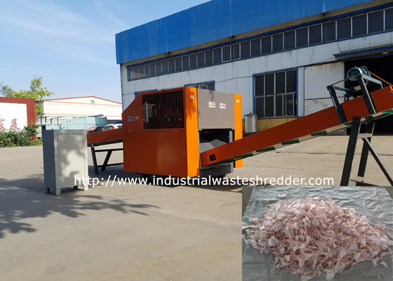 Good price Waste Airbag Rag Cutting Machine Vehicle Safety Airbag Cloth Shredder Large Capacity online