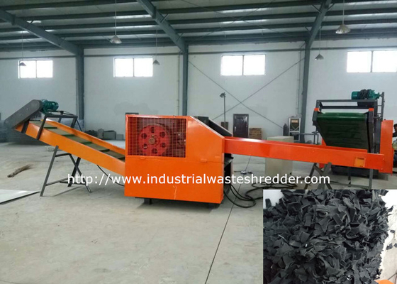 Non - Woven Textile Rag Cutting Machine Cloth Fabric Shredder Lower Power Consumption