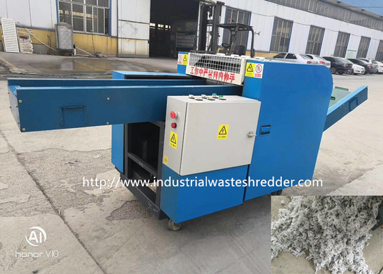 CE UL Waste Yarn Cutting Machine For Nylon Yarn / Polyester Yarn / Viscose Yarn / Flax Yarn