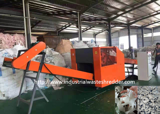 Waste PVC Cloth Cutting Machine PVC Hose Crusher Shredder Machine Custom Design