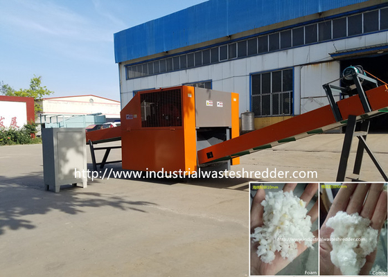 Waste Cotton Cutting Machine Foam Rockwool EPS EVA Foam Shredder Crusher