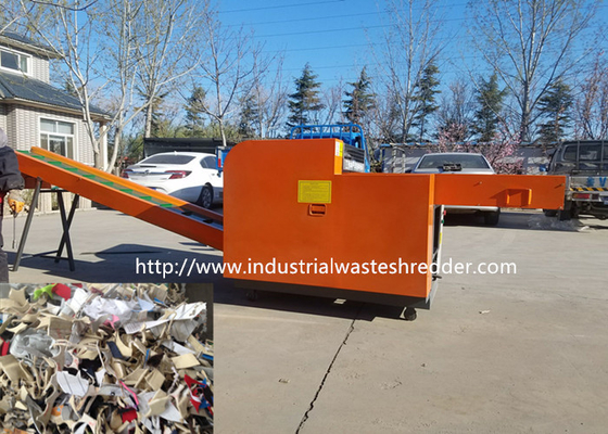 Shoe Factory Leftover Waste Cutting Machine Foam Leather PU Shredder Crusher