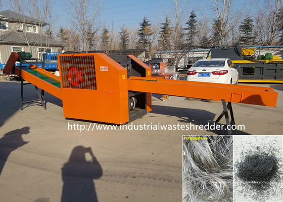 Good price PET Plastic Film Cutting Machine Fiber PET Film Shredder Discharge Non - Sticky online