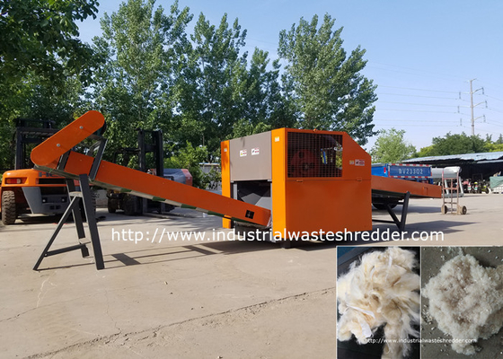 Good price Wool Rag Cutting Machine Woollen Fleece Cashmere Shredder With Opener 3mm online