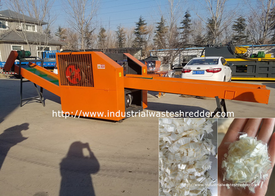 Waterproof Fiberglass Mesh Cloth Cutting Machine Fiberglass Drapery Shredder