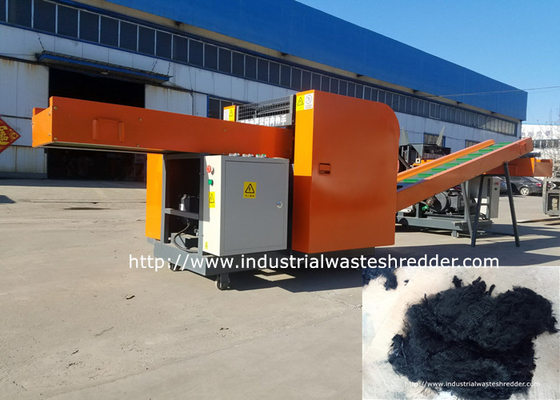 Polypropylene Fiber Rag Cutting Machine Propylene Resin Fiber PP Fiber Shredder