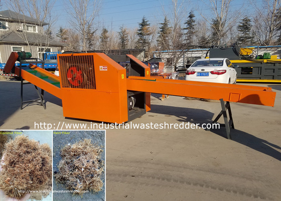 Palm Rag Cutting Machine Coconut Fiber Nylon Fiber Shredder Customized