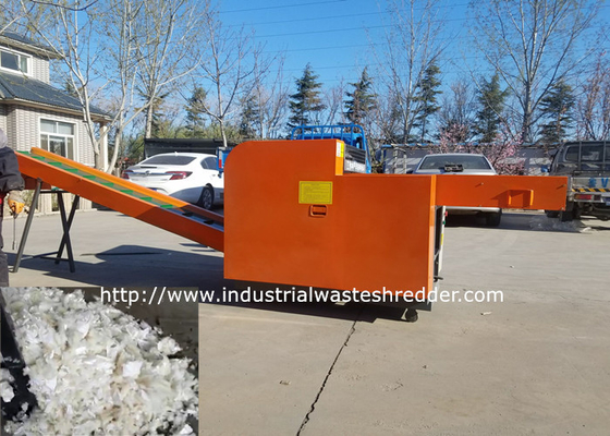 Good price Cotton Mattress Quilt Shredder Machine Rotary Blades Power Saving High Efficiency online
