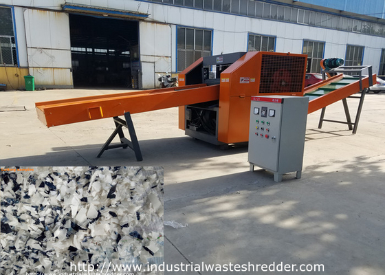 Good price Rag Medical Waste Shredder Gauze / Protective Suit / Gloves / Sheets Pillowcase Cutting online