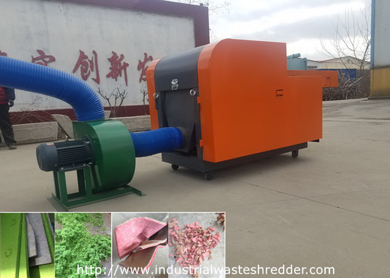 Fireproof Industrial Waste Shredder Foam Ceramic Plate Rockwool / Glass Wool Board Cutting