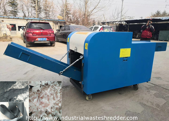 Polyester / Polypropylene / Nylon Shredder Seat Belt Cutting Machine Power Saving