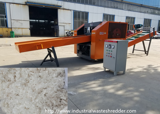 Good price Non Woven Rag Cutting Machine Fabric Textile Crusher Rotary Blade With Sharpener online