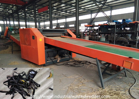 Rubber Band Rotary Blade 8000KG Industrial Waste Shredder