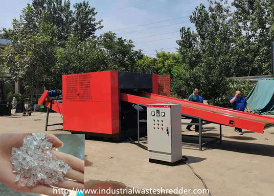 Good price PET Rotary Twisted Blade 8P Motor Plastic Waste Shredder online