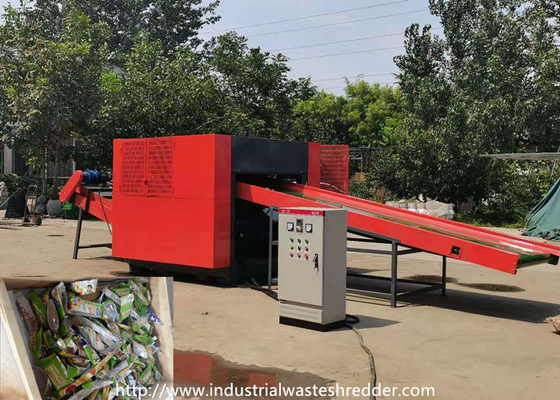 Good price 1200mm Blade 8000KG Plastic Bag Shredder Machine online