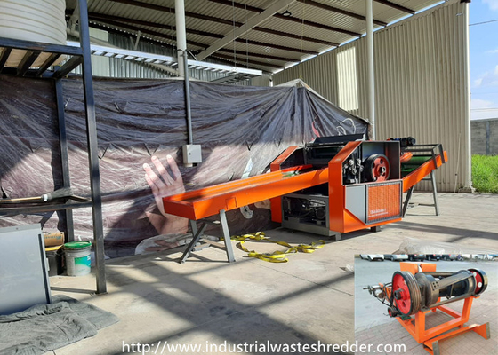 Good price 400mm Raffia Bags Plastic Shredder Machine With Blades Sharpener online