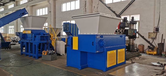 PP PE Lumps Scraps Shredder XR700 stand,37KW rotar diameter 280-400mm , 700mm length