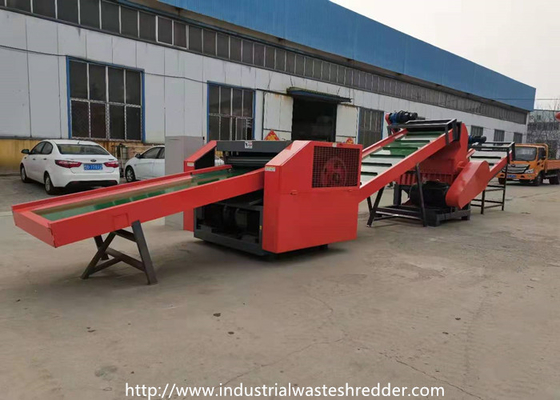 Good price Twisted Rotary Blades Plastic Waste Shredding Machine With Sharpener online