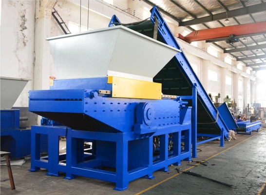 XRM 1000 Plastic Films Shredder,PP PE HDPE Films Shredder,55KW Motor,Shredding Chamber size 1000*1000 mm