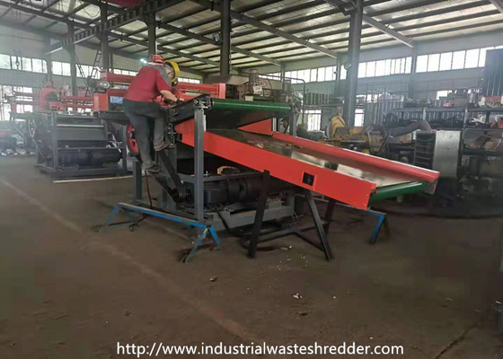 Customized Discharge Size Rag Cutting Machine Medical Waste Crusher