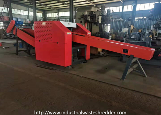 Geotextile Rag Cutting Machine Strong Nonwoven With Sharpening